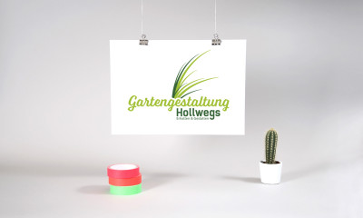 Logo für Gartengestaltung Hollwegs, Wiesloch