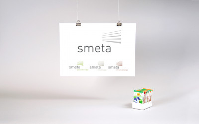 Logo für die Architekten-Partnerschaft smeta, Hamburg